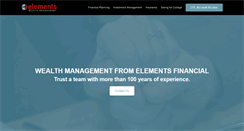 Desktop Screenshot of elementswealth.org